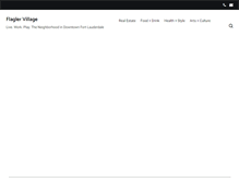 Tablet Screenshot of flaglervillagefortlauderdale.com